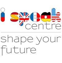 Логотип компании I speak, АНО, сеть центров иностранных языков